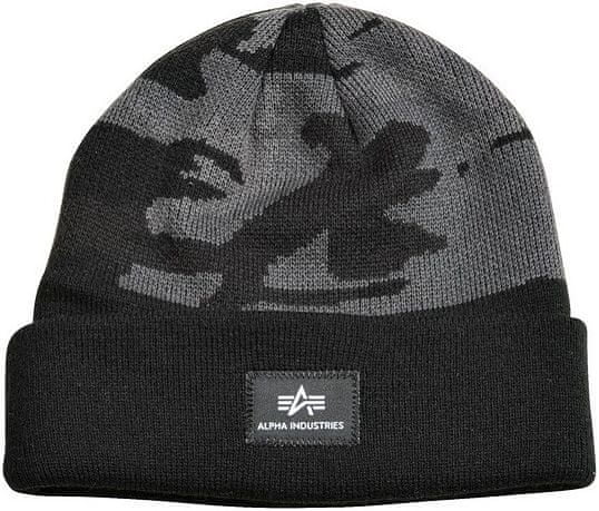 Alpha Industries ČIAPKA BEANIE X-FIT CAMO