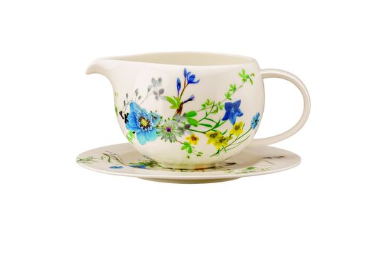 Rosenthal ROSENTHAL BRILLANCE FLEURS DES ALPES Omáčnik s tanierikom