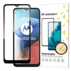 WOZINSKY WOZINSKY SUPER ODOLNÉ CELOPLOŠNÉ CELOOBRAZOVKOVÉ TVRDENÉ SKLO S RÁMOVÝM PUZDROM MOTOROLA MOTO E7 BLACK