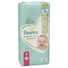 Pampers Plienky Premium Care 4 Value Pack (9-14 kg) 52 ks