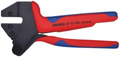 Knipex KNIPEX Kliešte lisovacie, viacúčelové, systémové s vymeniteľnými čelusťami - bez kufríka