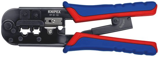 Knipex KNIPEX Kliešte lisovacie pre konektory Western