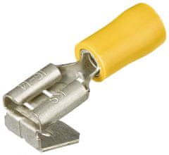 Knipex KNIPEX Dutinka nástrčná, plochá s odbočkou, izolovaná, žltá