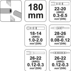 YATO Kliešte konektorové 180 mm ( YT-2255 )