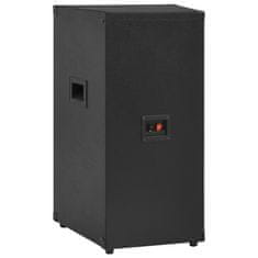 Vidaxl Profesionálny pasívny hifi reproduktor 1200 W čierny 43x43x75 cm