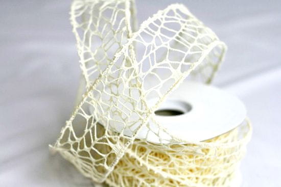 FREEWAY FLOWERS Stuha SPIDER MESH ivory