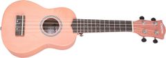 Cascha HH 3968 Soprano Ukulele Pink Set