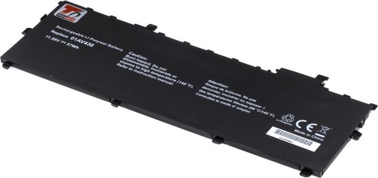 T6 power Batéria pre Lenovo ThinkPad X1 Carbon Gen 5th 20HQ, Li-Poly, 11,58 V, 4900 mAh (57 Wh), čierna