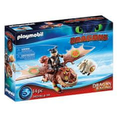 Playmobil Rybonoh a Mäsožer , Ako vycvičiť draka, 14 dielikov