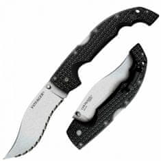 Cold Steel 29AXVS Extra Large Voyager Vaquero Serrated bojový nôž 14 cm, čierna, Griv-Ex, hliník