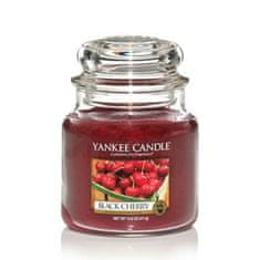 Yankee Candle BLACK CHERRY Stredná sviečka 411 g