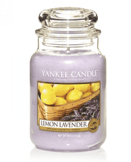 Yankee Candle LEMON LAVENDER Veľká sviečka 623 g