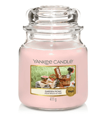 Yankee Candle GARDEN PICNIC Stredná sviečka 411 g