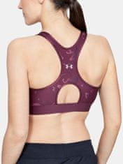 Under Armour Športová podprsenka Armour Mid Keyhole Print-PPL XS