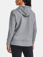 Under Armour Mikina Rival Fleece FZ Hoodie-GRY XS