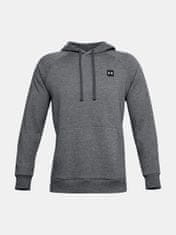 Under Armour Mikina UA Rival Fleece Hoodie-GRY XL