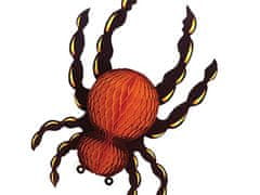 LAALU Papierový pavúk čierno-oranžový 41 cm