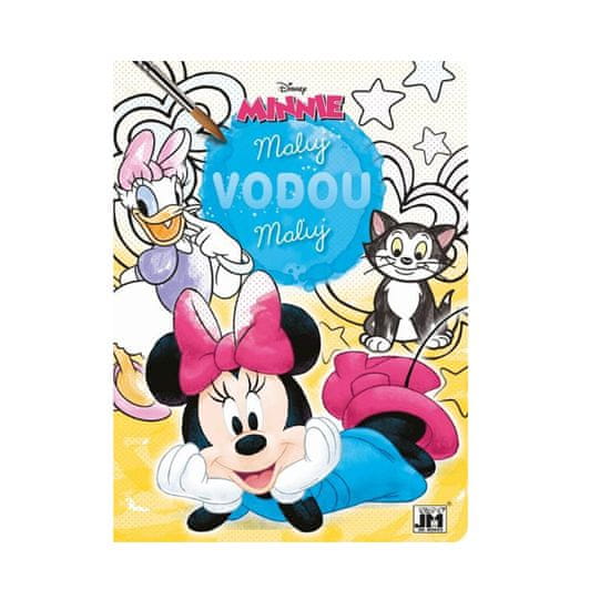 Jiri Models Vymaľovánky A4 vodové Minnie