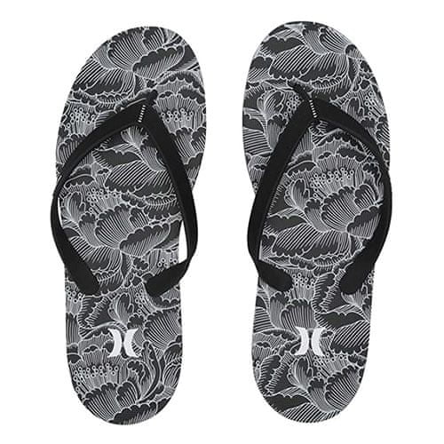 Hurley M ONE&ONLY 2.0 PRINTED SANDAL, MENS | SANDALS | CJ1624 | PURE PLATINIUM/BLACK | 9