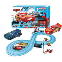 CARRERA Autodráha First Autá/Cars 2,4 m plast +2 autá na bat.