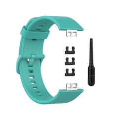 BStrap Silicone remienok na Huawei Watch Fit, teal