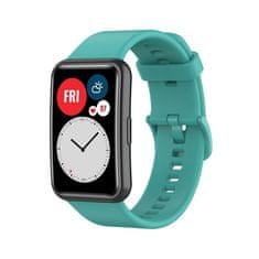 BStrap Silicone remienok na Huawei Watch Fit, teal