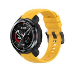BStrap Silicone remienok na Honor Watch GS Pro, yellow