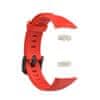 Silicone remienok na Honor Band 6 / Huawei Band 6, red