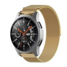 BStrap Milanese remienok na Garmin Vivoactive 4s, gold