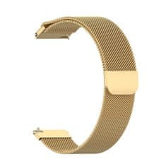 BStrap Milanese remienok na Garmin Vivoactive 4s, gold