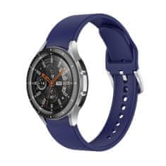 BStrap Silicone remienok na Samsung Galaxy Watch 4 / 5 / 5 Pro / 6, dark blue
