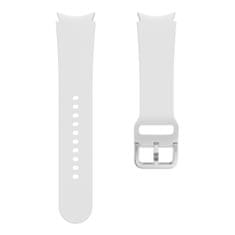 BStrap Silicone remienok na Samsung Galaxy Watch 4 / 5 / 5 Pro / 6, white