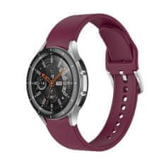 BStrap Silicone remienok na Samsung Galaxy Watch 4 / 5 / 5 Pro / 6, vine red