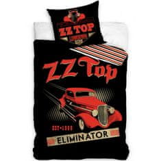 Carbotex Bavlnené posteľné obliečky ZZ Top - Eliminator