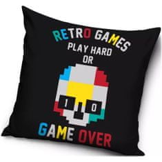 Carbotex Vankúš Retro Games - Play hard or game over