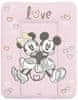 Ceba Baby Podložka prebaľovacia mäkká na komodu 50x70 Disney Minnie & Mickey Pink