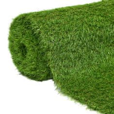 Petromila vidaXL Umelý trávnik 1x5 m/30 mm zelený