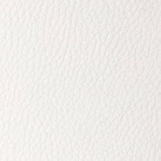 Vidaxl Jedálenské stoličky 4 ks biele umelá koža