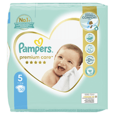 Pampers Premium Care Plienky, Veľkosť 5, 30 ks, 11kg-16kg