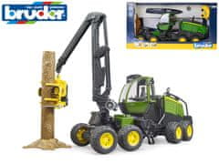 BRUDER John Deere Harvester 1270G 49 cm voľný chod s príslušenstvom