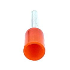Izolovaná káblová dutinka oranžová 0,5mm² 0,5mm2 / L=14mm 200 ks