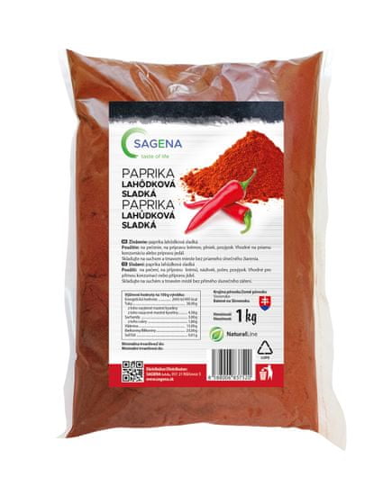 SAGENA Červená mletá paprika lahôdková 1kg