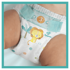 Pampers Plienky Active Baby 3 Midi (6-10 kg) Mesačné balenie - 208 ks