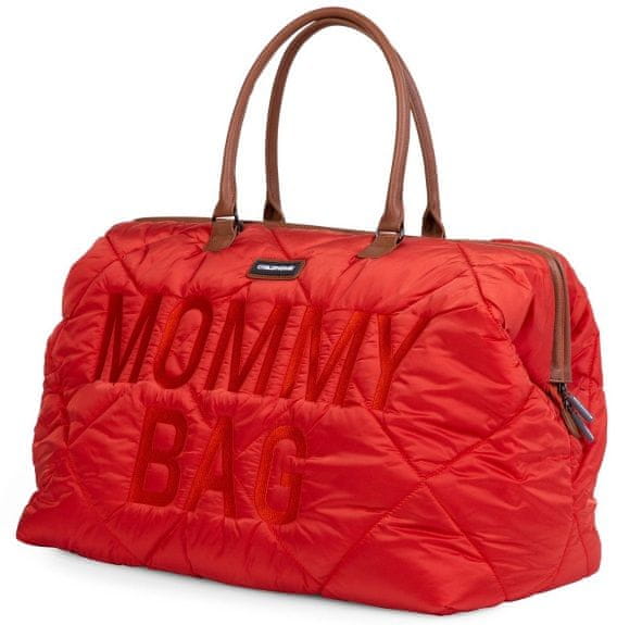 Childhome Prebaľovacia taška Mommy Bag Puffered Red