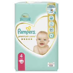 Pampers Plienky Premium Care 4 Maxi (9-14 kg) 68 ks