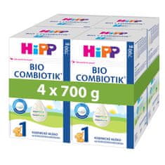 HiPP 1 BIO Combiotik Počiatočná mliečna dojčenská výživa 4x700 g