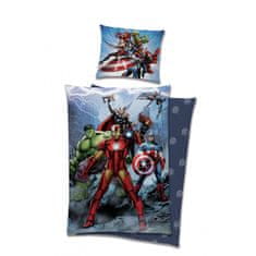 Carbotex Obojstranné bavlnené obliečky AVENGERS, 140/200+70/90cm, AV219014