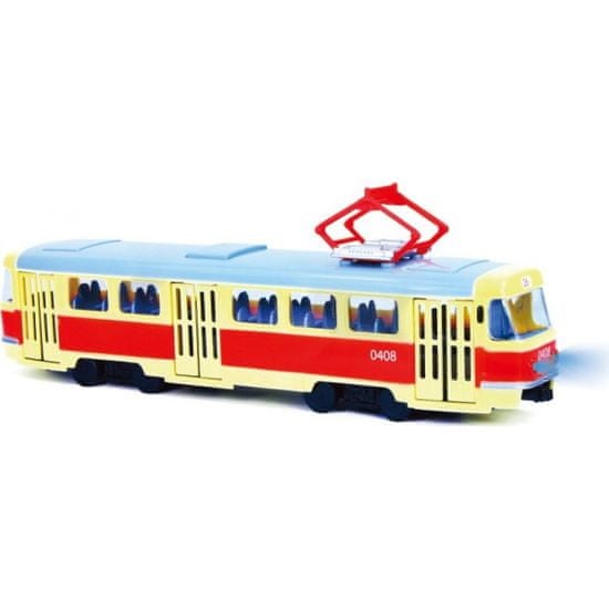 Zapardrobnych.sk Tramvaj Tatra T3 S Hlásením Zastávky V Češtine 28 Cm