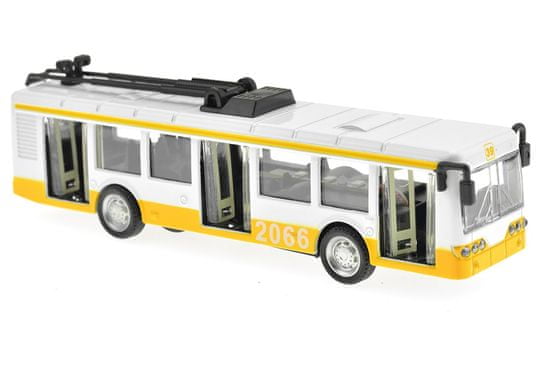 Zapardrobnych.sk Trolejbus, 16 Cm, Žltý