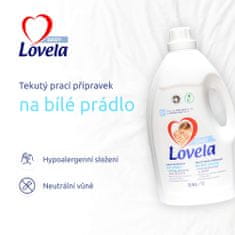 Lovela Baby tekutý prací prípravok na bielu bielizeň 2,9 l / 32 pracích dávok